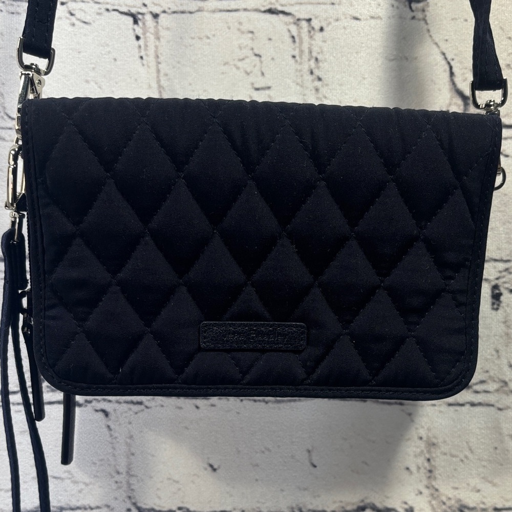 Vera Bradley Navy Quilted Crossbody Bag
